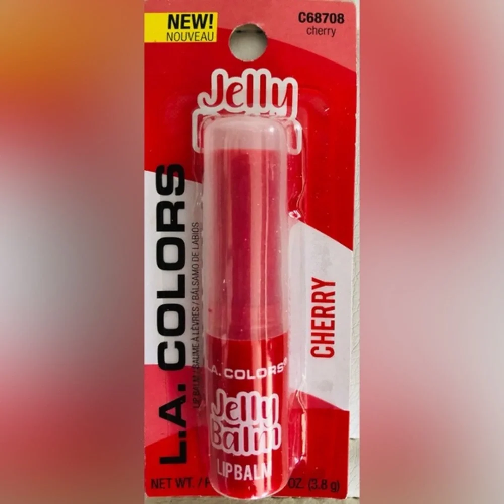 5pk scented jelly lip balms watermelon grape coconut strawberry cherry‎ flavor
